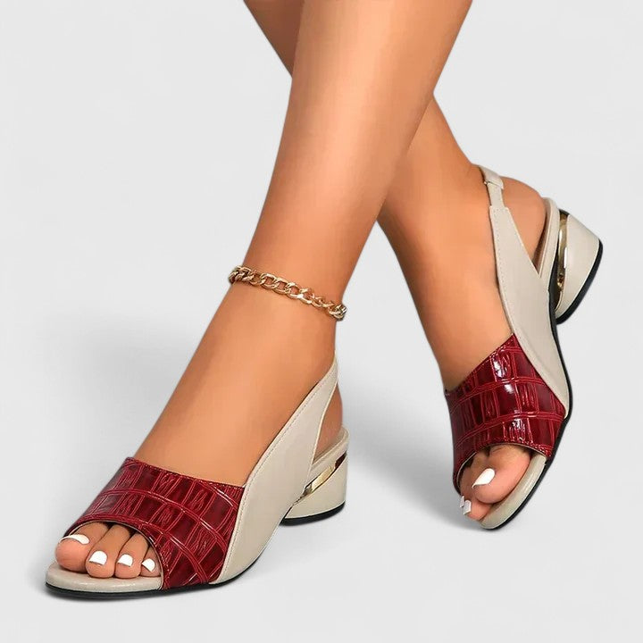 VERLAINE PARIS™- Sandales en cuir orthopédique