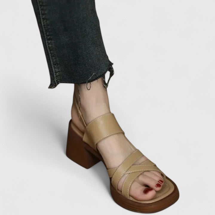 VERLAINE PARIS™ - Sandales croisées élégantes