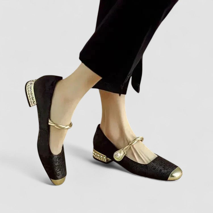 VERLAINE PARIS™- Mary Janes orthopédiques élégantes