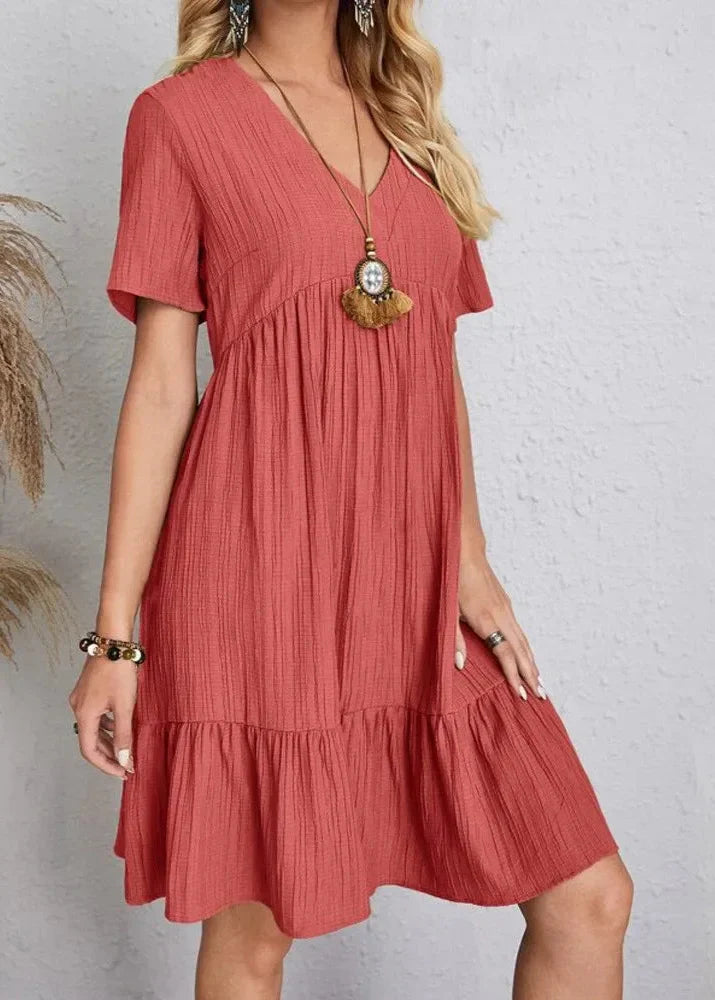 VERLAINE PARIS™- Robe élégante flatteuse pour le ventre