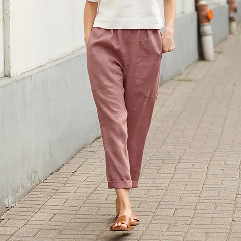 VERLAINE PARIS™- Pantalons Amples avec Poches