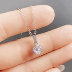 VERLAINE PARIS™ | Collier Pendentif Classique en Zirconium