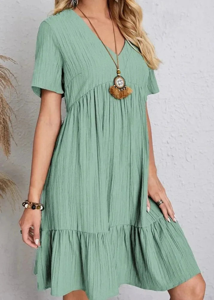VERLAINE PARIS™- Robe élégante flatteuse pour le ventre