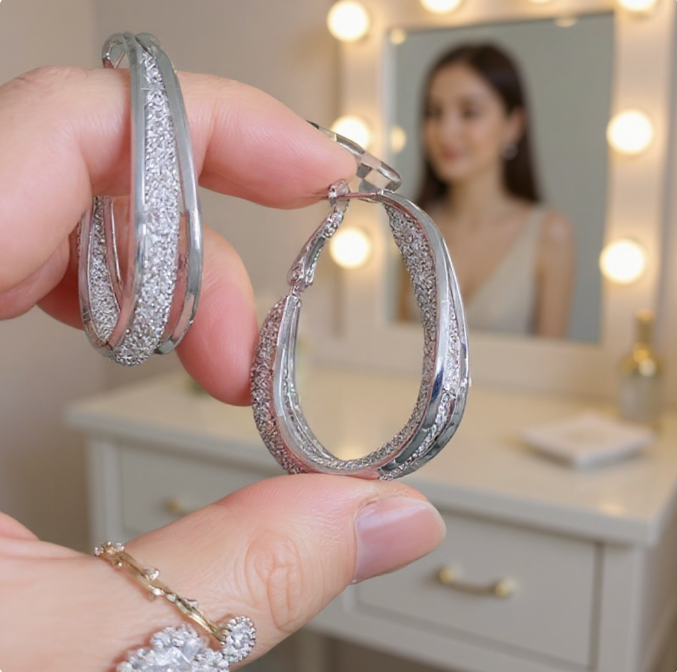 VERLAINE PARIS™ | - Boucles élégantes tressées confortables intemporelles