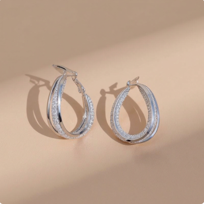 VERLAINE PARIS™ | - Boucles élégantes tressées confortables intemporelles