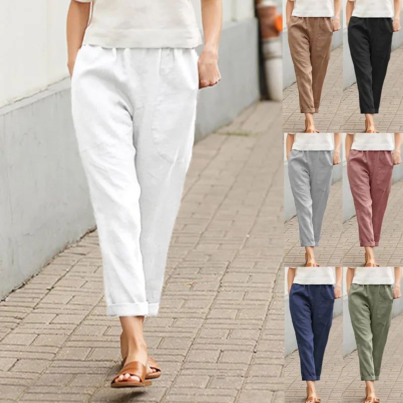 VERLAINE PARIS™- Pantalons Amples avec Poches