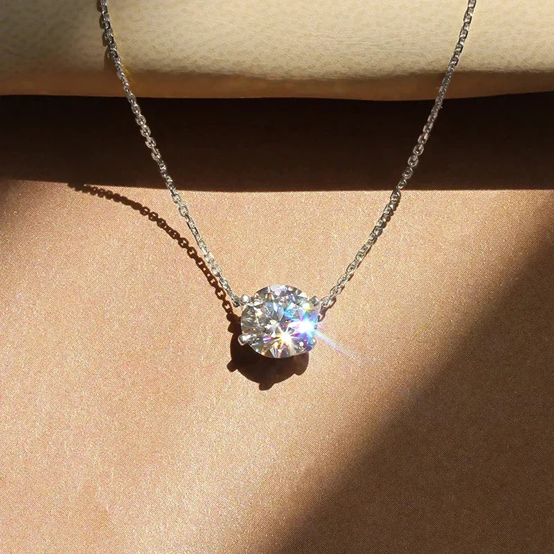 VERLAINE PARIS™ | Collier Solitaire Élégant en Cristal