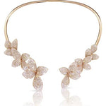 VERLAINE PARIS™ |Collier Élégant Fleur en Cristal