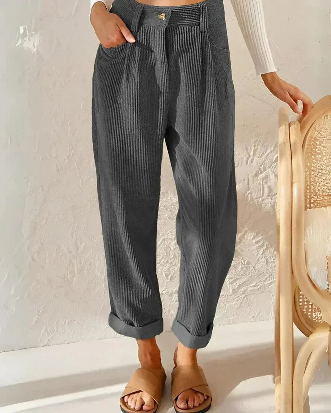 VERLAINE PARIS™- Pantalon Décontracté Intemporel