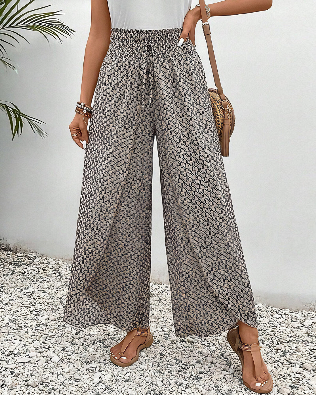 VERLAINE PARIS™- Pantalon Large Détendu