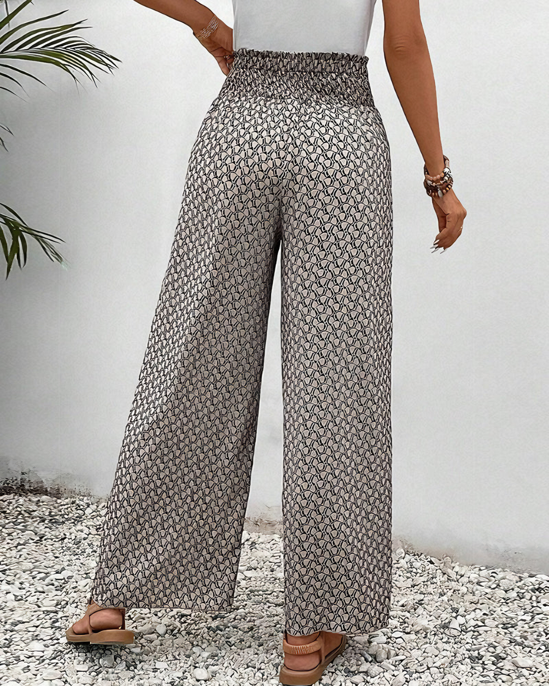 VERLAINE PARIS™- Pantalon Large Détendu