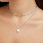 VERLAINE PARIS™ | Collier Élégant avec Perles Suspendues