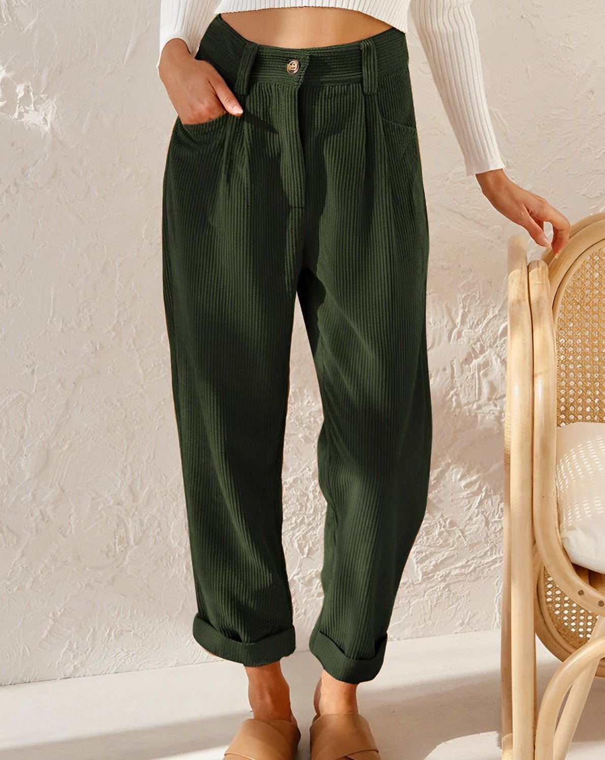 VERLAINE PARIS™- Pantalon Décontracté Intemporel
