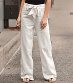 VERLAINE PARIS™- Pantalon Détente Femme Avec Cordon Et Taille Élastique
