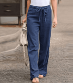 VERLAINE PARIS™- Pantalon Détente Femme Avec Cordon Et Taille Élastique