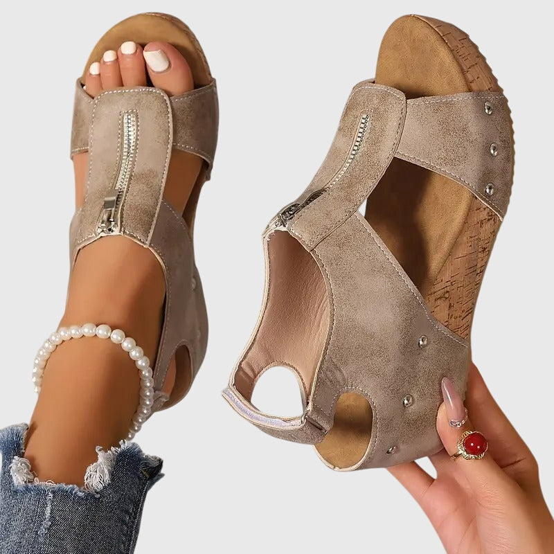 VERLAINE PARIS™- Sandales Orthopédiques Confortables