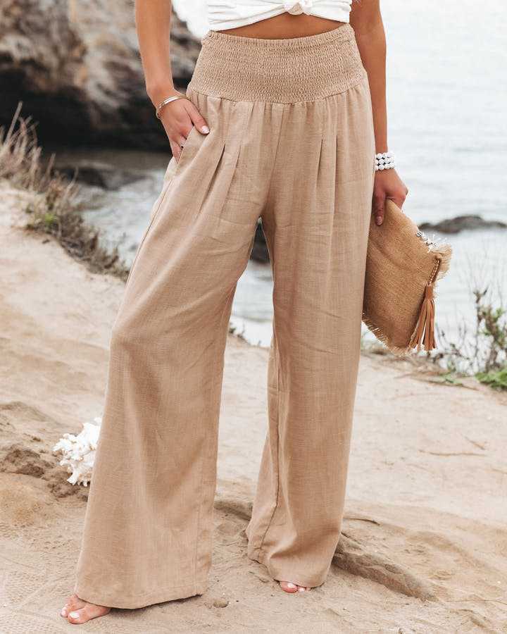 VERLAINE PARIS™- Pantalons Large de Plage