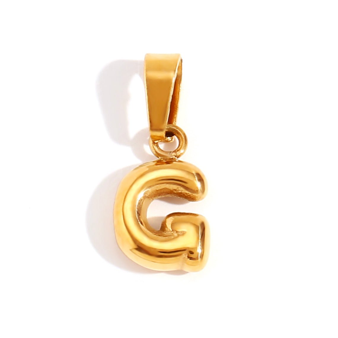 VERLAINE PARIS™ | Collier Lettre Bubble Chic