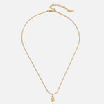 VERLAINE PARIS™ | Collier Lettre Bubble Chic
