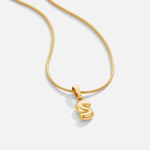 VERLAINE PARIS™ | Collier Lettre Bubble Chic