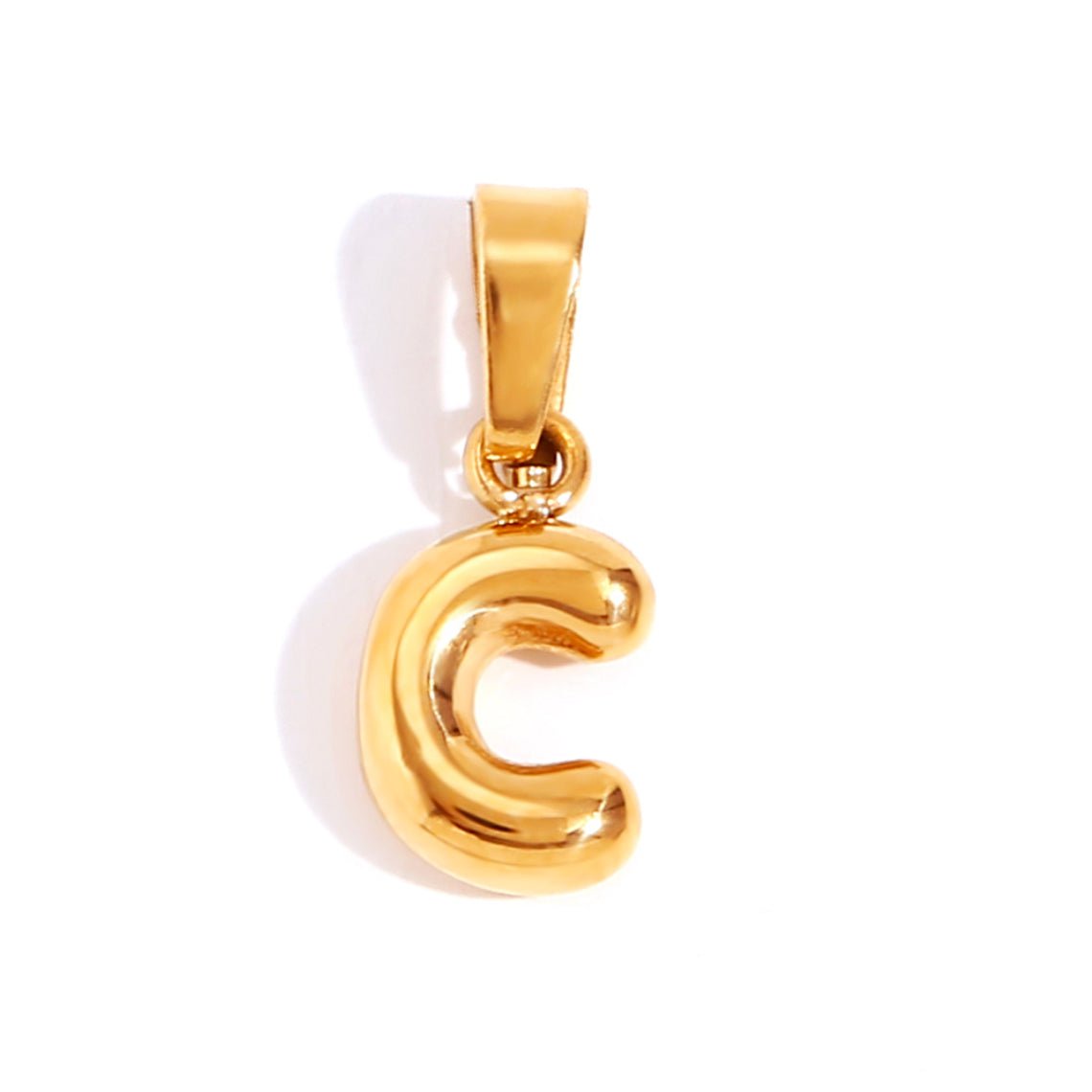 VERLAINE PARIS™ | Collier Lettre Bubble Chic