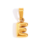 VERLAINE PARIS™ | Collier Lettre Bubble Chic