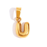 VERLAINE PARIS™ | Collier Lettre Bubble Chic