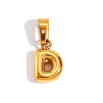 VERLAINE PARIS™ | Collier Lettre Bubble Chic
