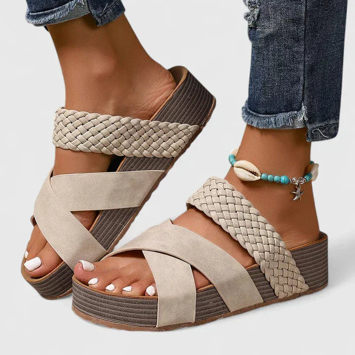 VERLAINE PARIS™- Sandales Orthopédiques Élégantes
