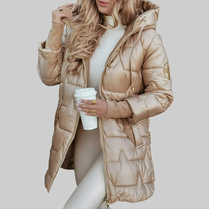 VERLAINE PARIS™ | Manteau d'automne élégant avec capuche