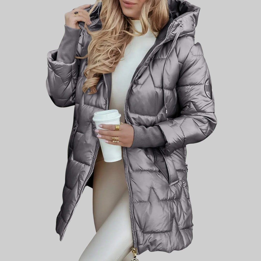 VERLAINE PARIS™ | Manteau d'automne élégant avec capuche