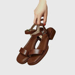 VERLAINE PARIS™- Sandales en cuir orthopédique