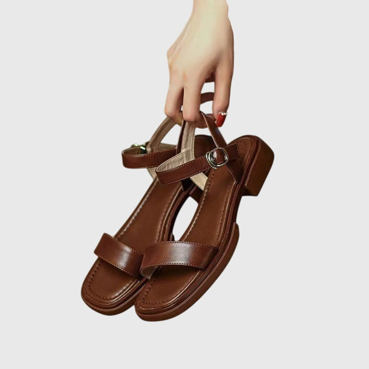 VERLAINE PARIS™- Sandales en cuir orthopédique