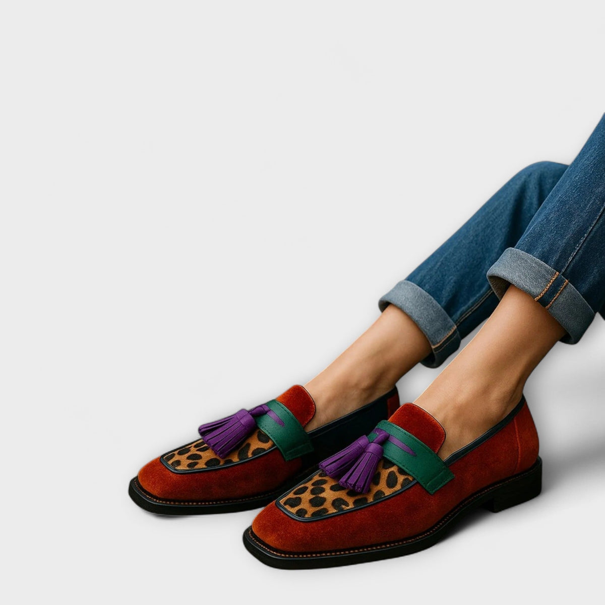 VERLAINE PARIS™ | Mocassins Multicolores