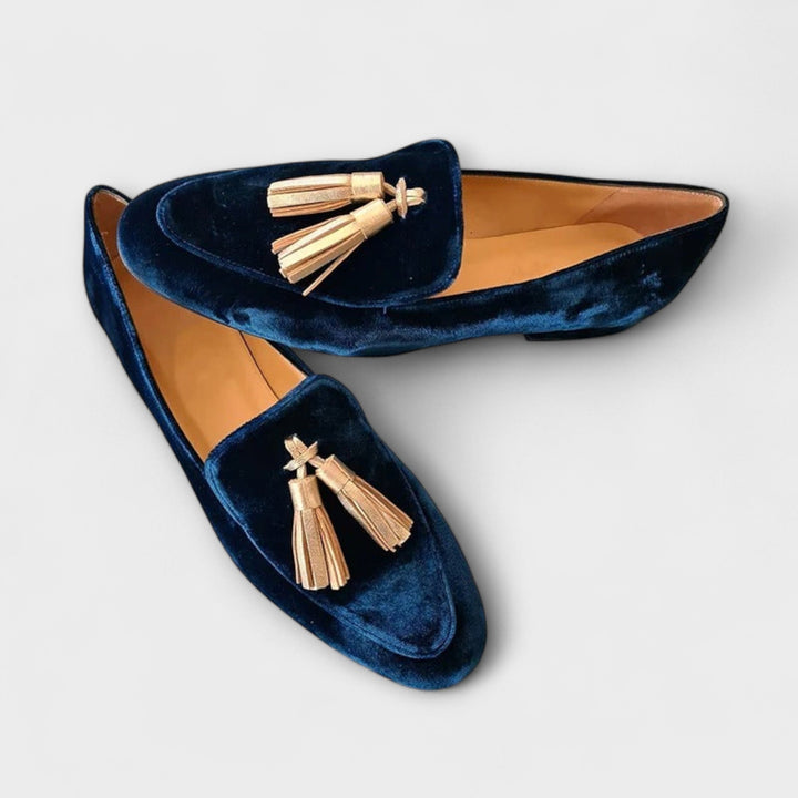 VERLAINE PARIS™ | Mocassins Vintage avec Franges