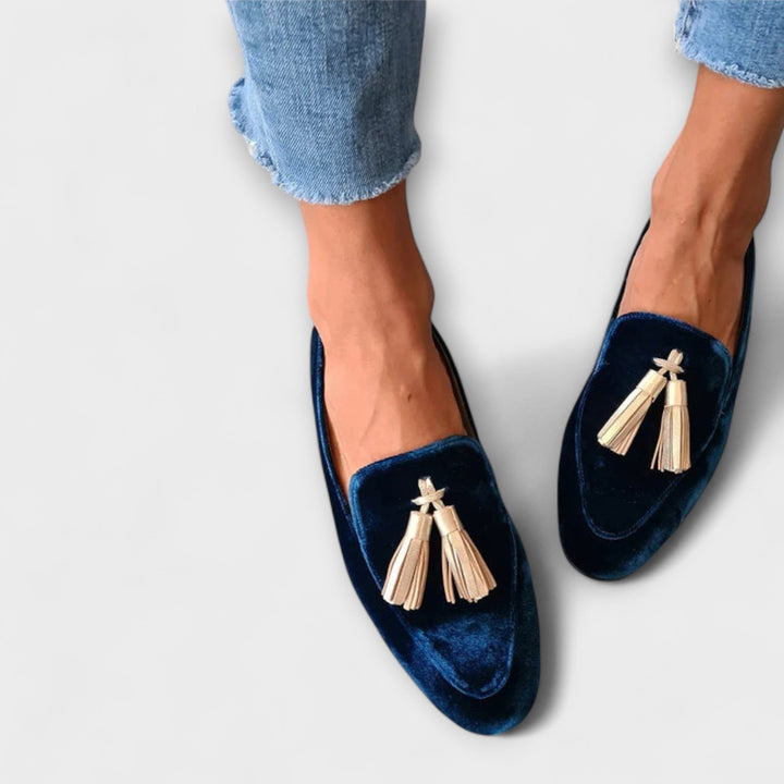 VERLAINE PARIS™ | Mocassins Vintage avec Franges