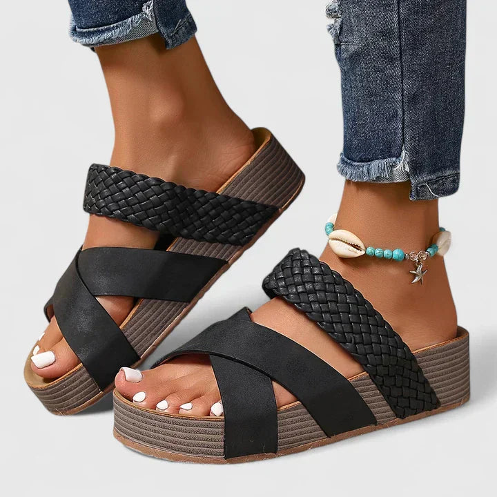 VERLAINE PARIS™- Sandales Orthopédiques Élégantes