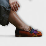 VERLAINE PARIS™ | Mocassin Marron Léopard