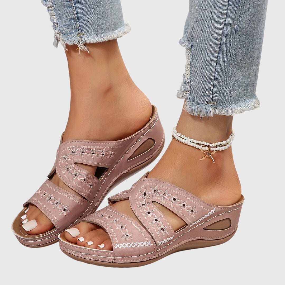 VERLAINE PARIS™- Sandales Orthopédiques Élégantes