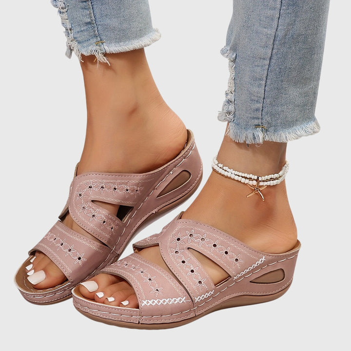 VERLAINE PARIS™- Sandales Orthopédiques Élégantes