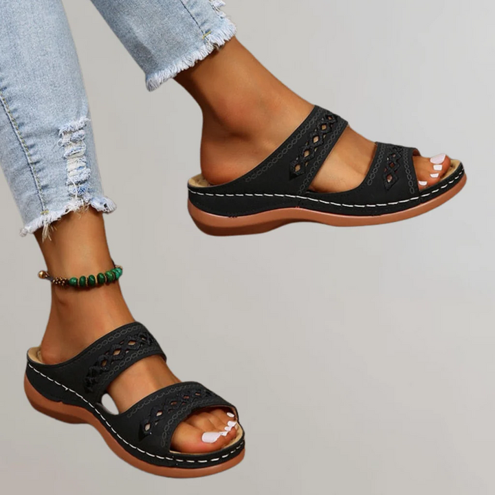 VERLAINE PARIS™- Sandales Orthopédiques Élégantes