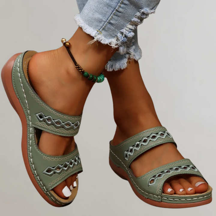 VERLAINE PARIS™- Sandales Orthopédiques Élégantes
