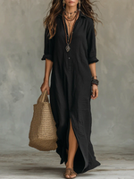 VERLAINE PARIS™ | Robe Maxi Élégante d'Été