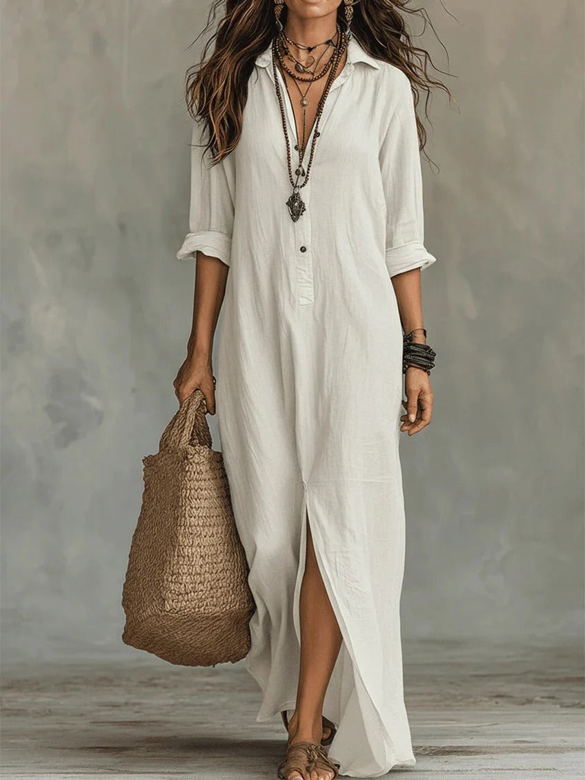 VERLAINE PARIS™ | Robe Maxi Élégante d'Été