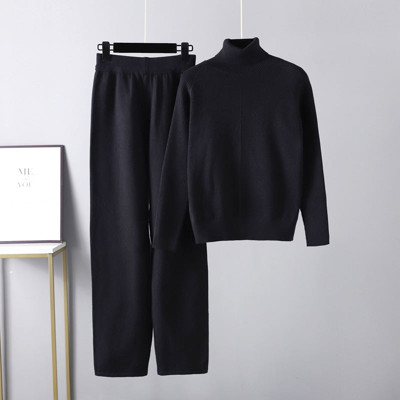 VERLAINE PARIS™ | Ensemble deux pièces Lounge en tricot torsadé