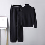 VERLAINE PARIS™ | Ensemble deux pièces Lounge en tricot torsadé