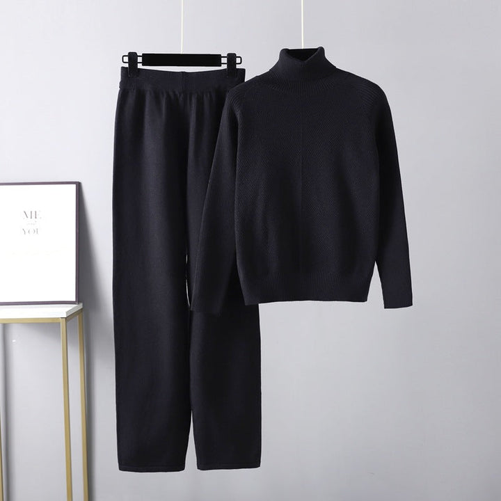 VERLAINE PARIS™ | Ensemble deux pièces Lounge en tricot torsadé