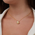 VERLAINE PARIS™ | Collier Pendentif Coquillage en Cristal