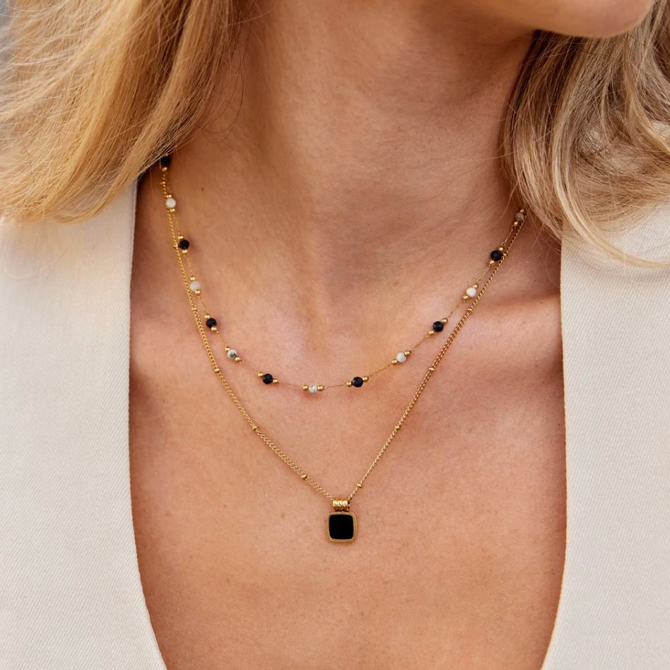 VERLAINE PARIS™ | Collier Élégant à Double Rang