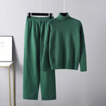 VERLAINE PARIS™ | Ensemble deux pièces Lounge en tricot torsadé